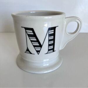 Anthropologie Monogram Mug “M”